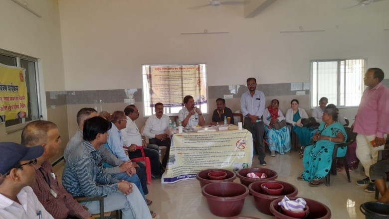 फाइलेरिया उन्मूलन अभियान के तहत् फाइलेरिया रोग से ग्रसित मरीजों को एमएमडीपी किट का वितरण किया गया :