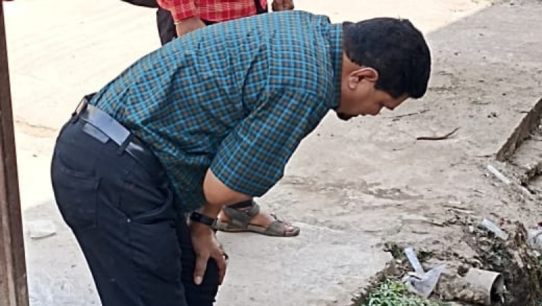 मिलपारा में उल्टी-दस्त के प्रकरण के मिलने की सूचना पर पहुंचे स्वास्थ्य टीम परीक्षण कर दी गई दवा :
