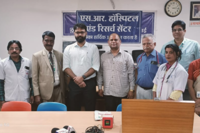एस आर हॉस्पिटल ने नगर निगम भिलाई के 154 कर्मियो  का किया फ्री हेल्थ चेकअप :