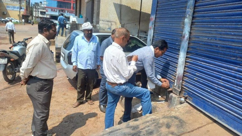 दक्षिण गंगोत्री मार्केट में भिलाई निगम की बड़ी कार्रवाई :