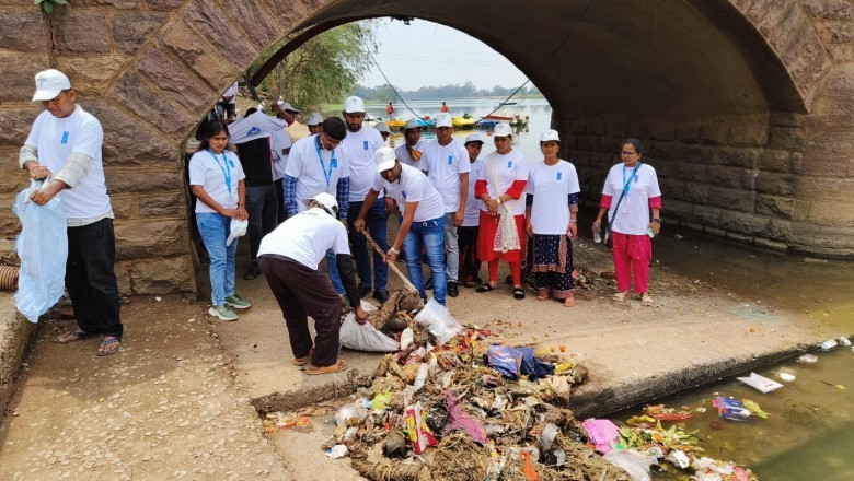 जल प्रदुषण से रोकथाम व जागरूकता के लिए वाटर एड इंडिया द्वारा किया गया ‘‘जल जागरूकता जन अभियान’’