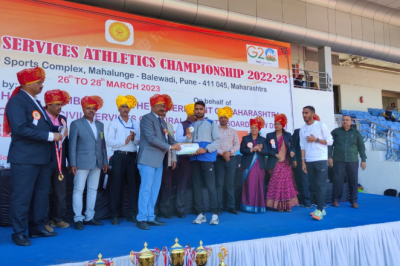 ऑल इंडिया सिविल सर्विसेस एथलेटिक्सप्रतियोगिता में भिलाई के युधिष्ठिर को पदक :