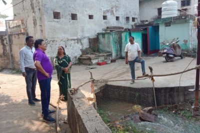 तांदुला से छोड़ा गया पानी,नहर के माध्यम से शहर के तालाबो में पंहुचेगा,मिलेगी राहत: