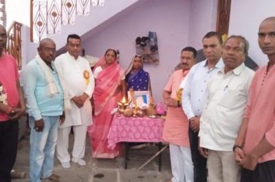 अलाली राम यादव को ज़िला साहू राजनांदगांव ने दी श्रद्धांजलि :