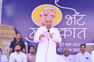 शहरी दुर्ग विधानसभा के क्षेत्र वासियों को मुख्यमंत्री ने दी 39 करोड़ 75 लाख रूपए के विकास कार्याे की सौगात :