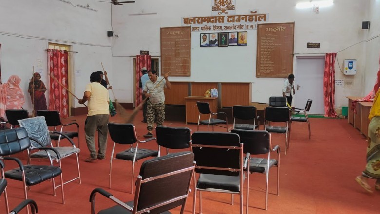 नगर निगम में चला स्वच्छता अभियान, फाईलो का हुआ संधारण :