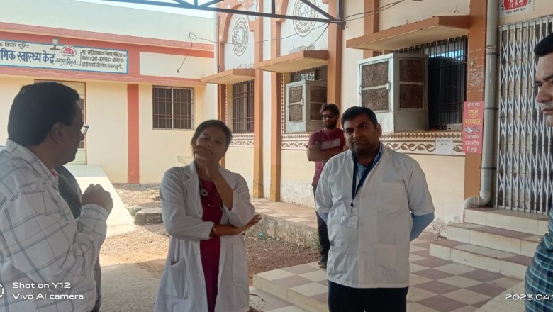 प्राथमिक स्वास्थ्य केन्द्र नगपुरा, खुरसुल व एच.डब्ल्यू.सी. बोरई का मुख्य चिकित्सा एवं स्वास्थ्य अधिकारी द्वारा किया गया आकस्मिक निरीक्षण :