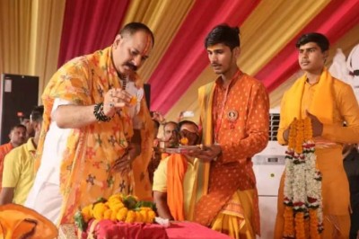संसार का पहला दूल्हा भगवान भोलेनाथ शिव शंकर रहे जिसका बारात श्मशान घाट से निकाली गई :पंडित प्रदीप मिश्रा