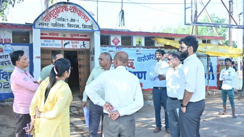 निगमायुक्त रोहित व्यास ने शौचालय का किया औचक निरीक्षण, मौके पर अधिकारियों को दिए आवश्यक निर्देश :