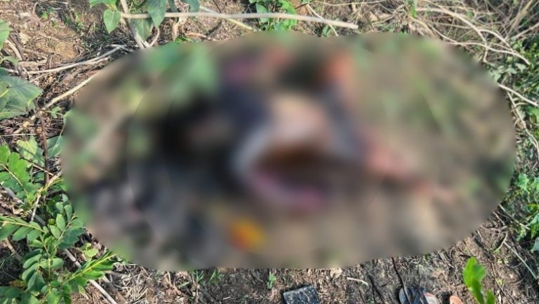 एक व्यक्ति की सड़ी-गली लाश मिलने से सनसनी फैल गई  :