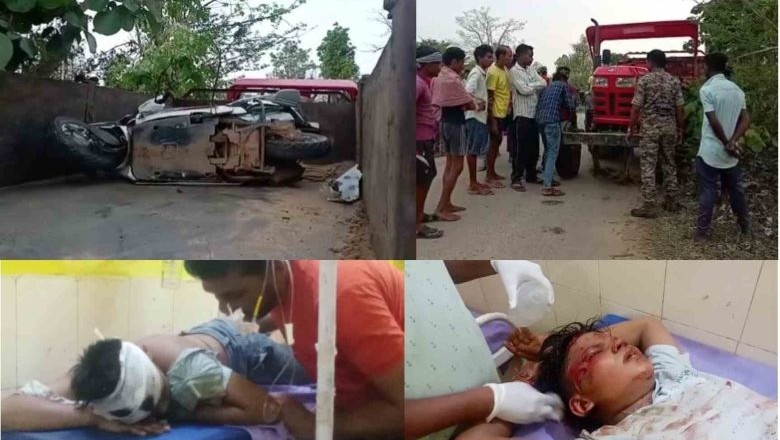 कांकेर : जिले में रविवार को दर्दनाक सड़क हादसा हो गया :