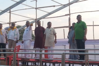 मुख्यमंत्री के सिंघोला आगमन के तैयारी मे जुटे साहू समाज के पदाधिकारी