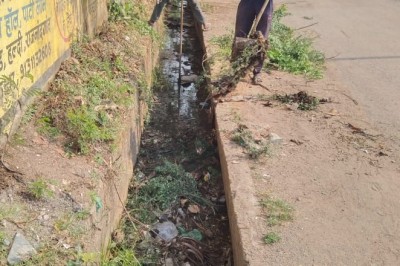 बारिश के पूर्व बड़े नाला व नालियों की सफाई प्रारंभ :
