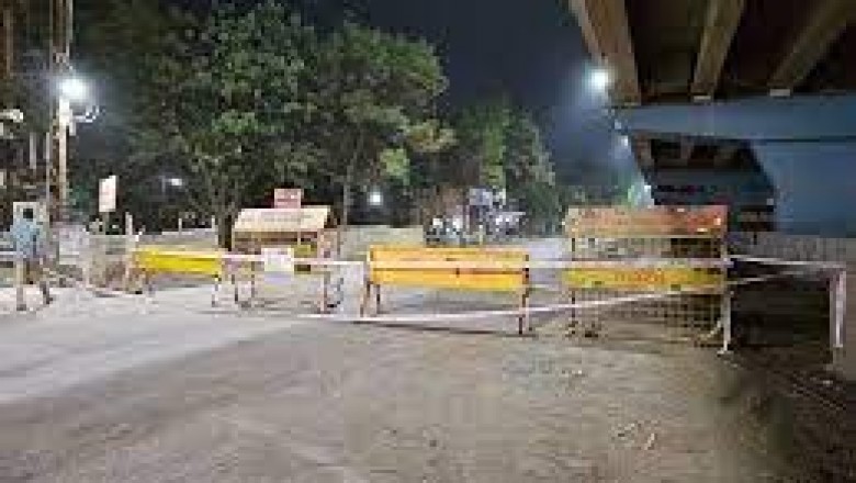 सुपेला ओवरब्रिज के नीचे सर्विस लेन को किया गया वनवे - लोगों को हो रही परेशानी