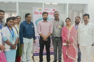 17 मई को  विश्व उच्च रक्तचाप दिवस पर 242 लोगों ने शिविर में कराई जांच.....