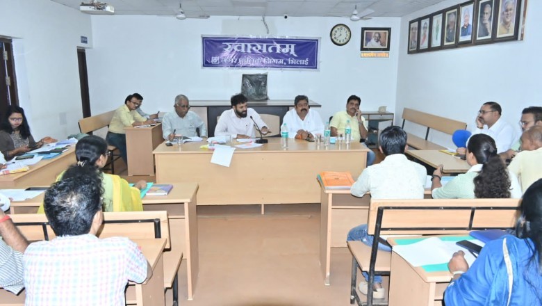 बारिश के दिनों में न हो जलभराव की स्थिति निर्मित, भिलाई के सभी नाला एवं नालियों की करले सघन सफाई - महापौर नीरज पाल :