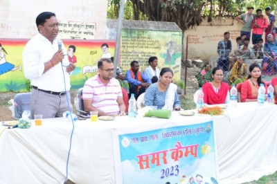 जिले के शासकीय स्कूलों में आयोजित हो रहे समर कैम्प में लगभग 15 हजार से अधिक बच्चे हो रहे शामिल :