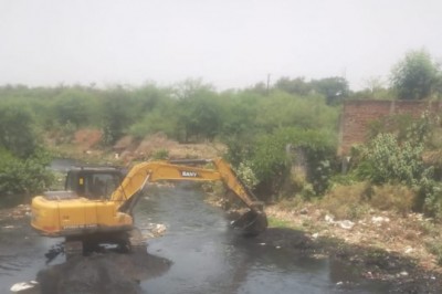 बारिश पूर्व नाला सफाई हो रहा है तीव्र गति से, जल प्रवाह होगा सुगम, बारिश में जलभराव की समस्या से मिलेगी निजात :