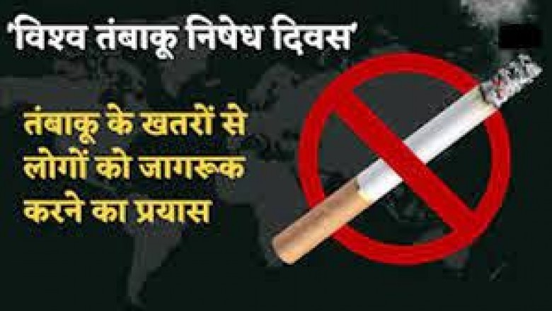 विश्व तंबाकू निषेध दिवस पर की गई चालान की कार्रवाई :
