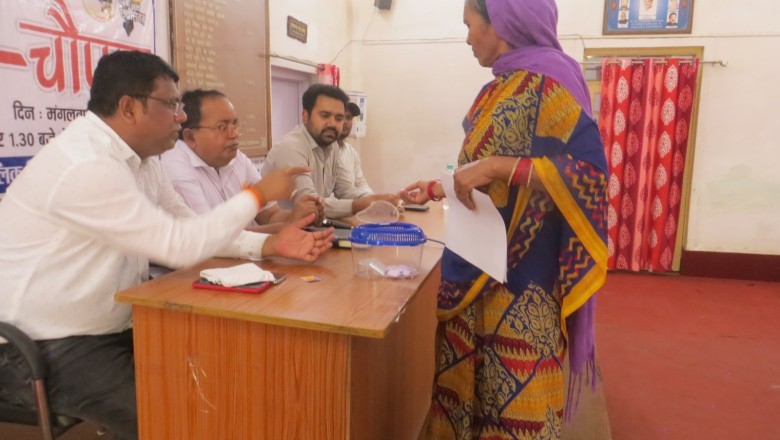 मोर मकान मोर आस के तहत लाटरी के माध्यम से 20 पात्र हितग्राहियों को आवास का आबंटन :