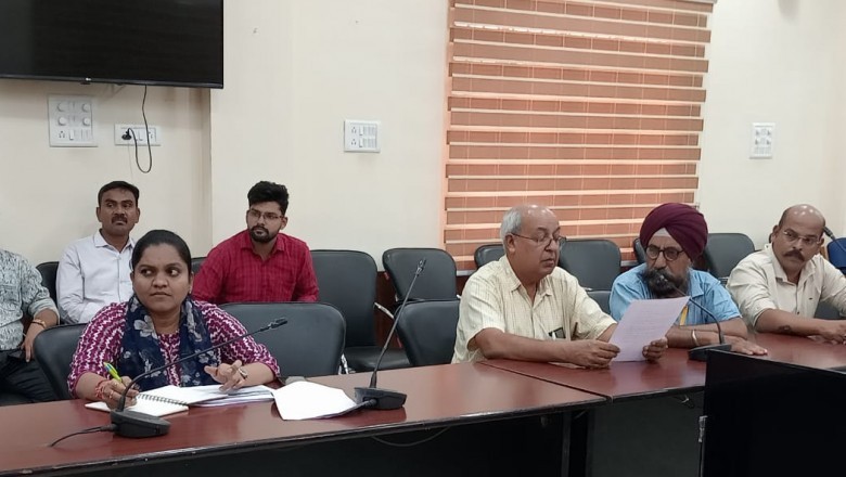 निर्वाचक नामावली का द्वितीय विशेष संक्षिप्त पुनरीक्षण अर्हता 01 अक्टूबर 2023 के संबंध में राजनैतिक दलों की बैठक सम्पन्न :