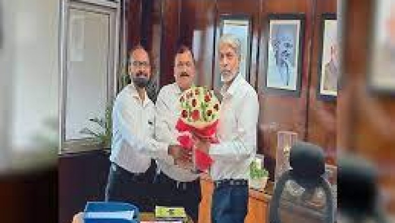 नवनियुक्त सेल अध्यक्ष से मिले सेफी के प्रतिनिधि: सेल को बेहतर स्थिति में लाने दिया स्मार्ट वर्किंग का सुझाव...