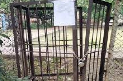 गार्डन में तालाबंदी के खिलाफ हुए भाजपा पार्षद :नेता प्रतिपक्ष भोजराज सिन्हा ने कहा- पार्षद के खिलाफ होनी चाहिए बर्खास्तगी की कार्रवाई...