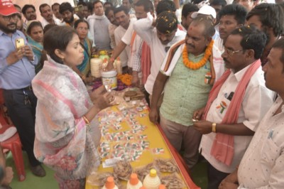 तेलांगाना के किसानों ने पुलगांव गौठान का किया अवलोकन...