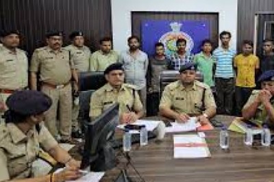 चोर गिरोह का पर्दाफाश: खेतों की रेकी कर रात में करते थे पंप और तार की चोरी, खरीददार सहित 8 गिरफ्तार...