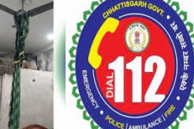 दुर्ग में पुलिस के Dial 112 ने बचाई जान, फांसी लगा रही थी महिला, टाइम पर पहुंचकर जवानों ने फंदे से उतारा..