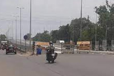 रंग रोगन के लिए पावर हाउस फ्लाईओवर बंद: मार्केट एरिया में फिर लगने लगा जाम, पुरानी सड़क से दौड़ने लगे भारी वाहन...