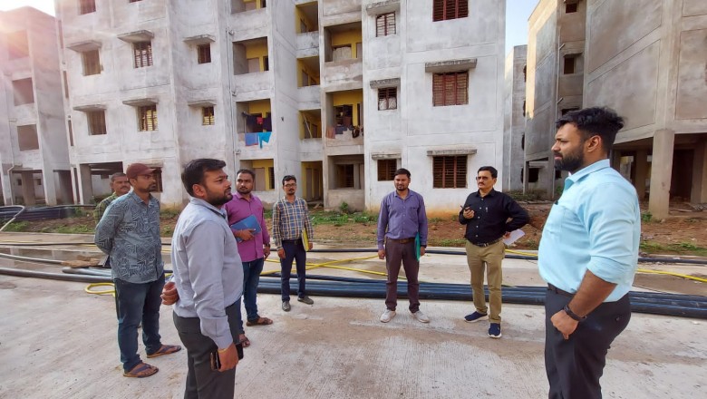 आयुक्त रोहित व्यास ने प्रधानमंत्री आवास योजना के तहत बन रहे आवासों का किया निरीक्षण, एजेंसी को निर्माण पूर्ण कर शीघ्र निगम को हैंड वर्क करने के दिए निर्देश...