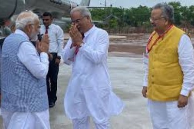 पीएम मोदी ने जय जोहार से किया लोगों का स्वागत :30 मिनट के भाषण में कांग्रेस पर हमला, कहा- छत्तीसगढ़ को भाजपा ही समझती है ...