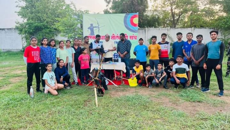 छत्तीसगढ़ पर्यटन मंडल, युवा नेता निखिल द्विवेदी ने तीरंदाजी खिलाड़ियों का बढ़ाया हौसला...