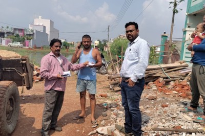 दुर्ग नगर पालिक निगम सीमा क्षेत्र अंतर्गत मीनाक्षी नगर वार्ड 53 के नागरिको ने...