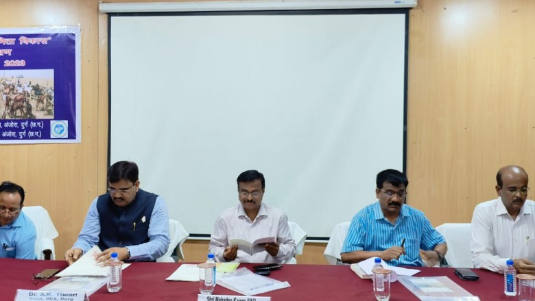 "कामधेनु विश्वविद्यालय में बकरी पालन प्रबंधन एवं उद्यमिता विकास प्रशिक्षण का शुभारंभ"