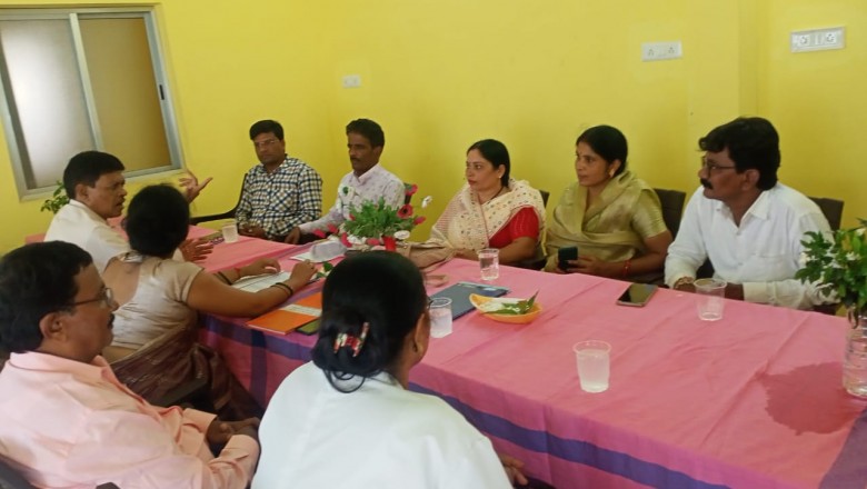प्राथमिक स्वास्थ केंद्र सुरगी मे साधारण सभा की बैठक आयोजित...