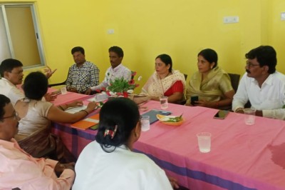 प्राथमिक स्वास्थ केंद्र सुरगी मे साधारण सभा की बैठक आयोजित...
