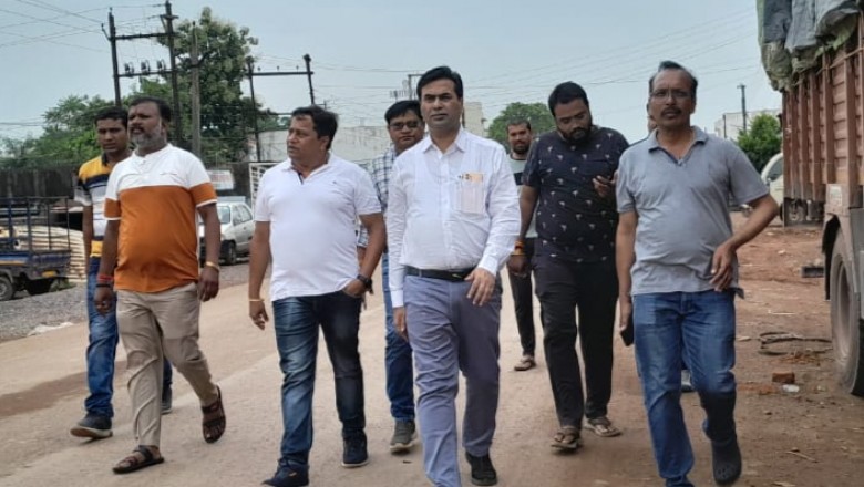 महापौर व आयुक्त ने शहर में चल रहें विकास कार्य और सौंदर्यीकरण कार्यो का किया निरीक्षण,जल्द काम समाप्त करने के निर्देश...