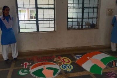प्रयास मूकबधिर एवं श्रवण विकलांग संस्थान में मतदाता जागरूकता कार्यक्रम...