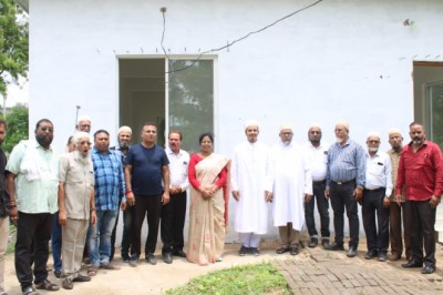 महापौर ने किया लखोली बैगापारा में मुक्तिधाम जीर्णाेद्धार कार्य का भूमिपूजन...