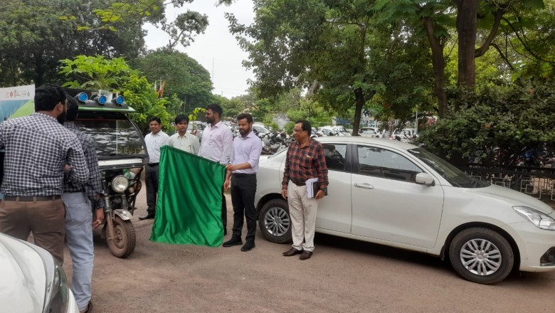 कलेक्टर ने फाइलेरिया उन्मूलन हेतु 15 प्रचार-प्रसार रथ को हरी झंडी दिखाकर किये रवाना....