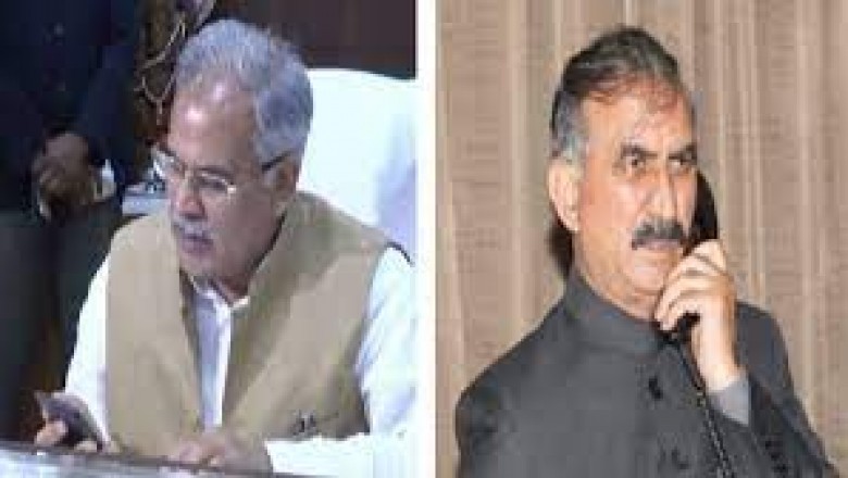 प्राकृतिक आपदा से गुजर रहा हिमाचल प्रदेश : CM भूपेश ने मुख्यमंत्री सुखविंदर से की बात...हर संभव मदद का दिया भरोसा...