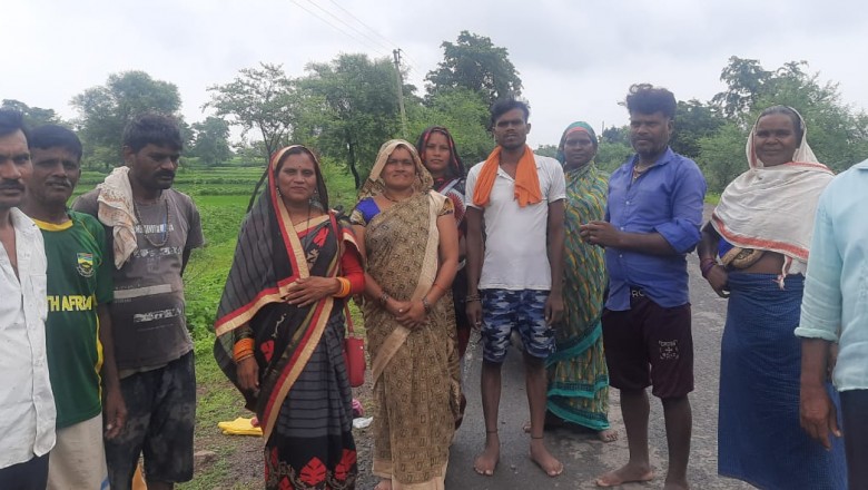 हेमिन लाउत्रे : भाजपा के पक्ष में समर्थन मांगने खेत मे पहुंची....
