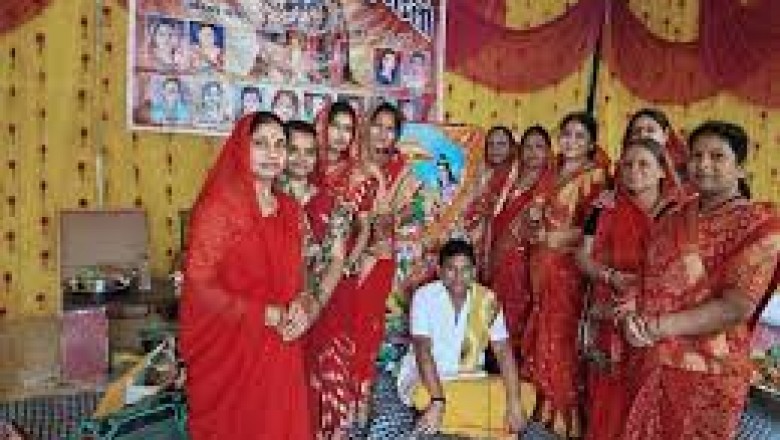 जागृति महिला मंडली ने किया अखंड रामायण पाठ.....