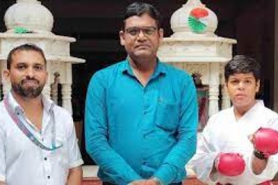 राष्ट्रीय कराते प्रतियोगिता में सिद्धांत मूंदड़ा का हुआ चयन....