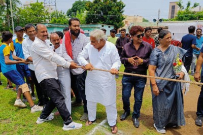 छत्तीसगढ़िया ओलम्पिक नगर स्तर: विधायक और महापौर ने किया शुभारंभ...