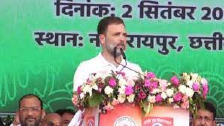राजीव युवा मितान सम्मेलन : राहुल गांधी ने मुख्यमंत्री  भूपेश बघेल के काम को सराहा, कहा – छत्तीसगढ़ में ही मिलता है धान का सबसे ज्यादा पैसा, भाजपा का काम नफरत फैलाना…