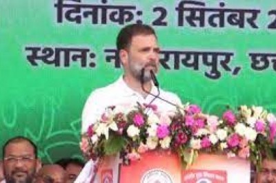 राजीव युवा मितान सम्मेलन : राहुल गांधी ने मुख्यमंत्री  भूपेश बघेल के काम को सराहा, कहा – छत्तीसगढ़ में ही मिलता है धान का सबसे ज्यादा पैसा, भाजपा का काम नफरत फैलाना…