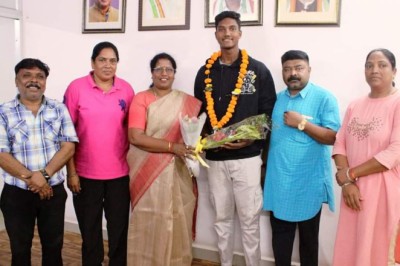 अर्जेटीना में आयोजित अंतर्राष्ट्रीय : अंडर 19 वल्ड चेम्पियनशिप वालीबाल प्रतियोगिता में खेल का उत्कृष्ठ प्रदर्शन...